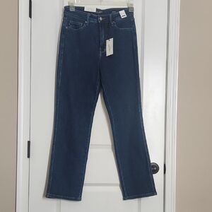 Judy Blue Dark Blue Snatched Straight Leg Jeans
